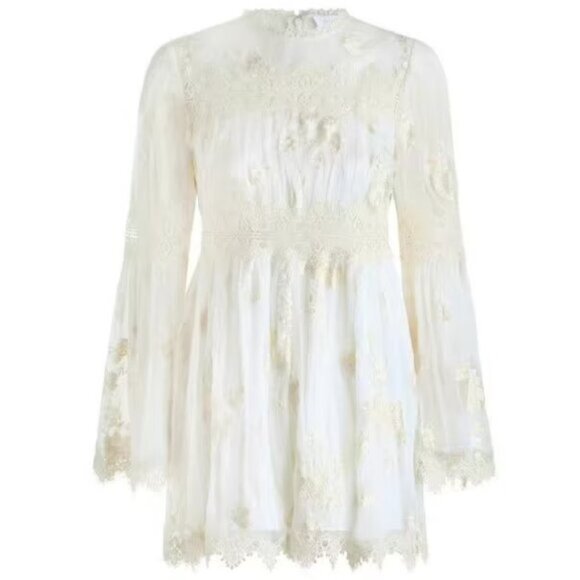 Zimmermann Tropicale Antique Playsuit Romper Size 0 NWT b60E - Picture 9 of 16